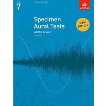Specimen Aural Tests, Grade 7new edition from 2011