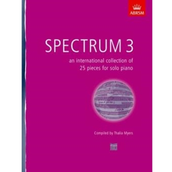 Spectrum 3 (Piano) an international collection of 25 pieces for solo piano
