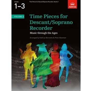 Time Pieces for Descant/Soprano Recorder, Volume 1