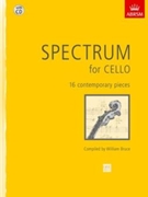 Spectrum for Cello with CD16 contemporary pieces by for (COLL)