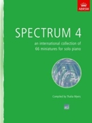 Spectrum 4an international collection of 66 miniatures for solo piano by for Piano Solo (COLL)
