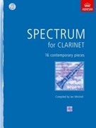 Spectrum for Clarinet with CD16 contemporary pieces by for Clarinet and Piano (COLL)