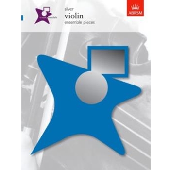 Music Medals Silver Violin Ensemble Pieces