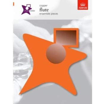 Music Medals Copper Flute Ensemble Pieces