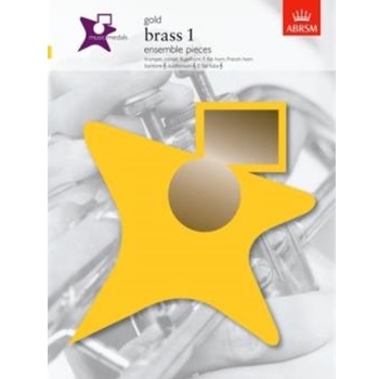 Music Medals Gold Brass 1 Ensemble Pieces