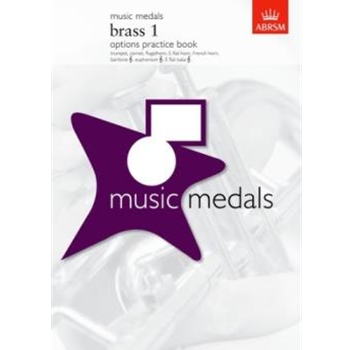 Music Medals Brass 1 Options Practice Book