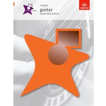 Music Medals Copper Guitar Ensemble Pieces