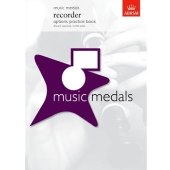 Music Medals Recorder Options Practice Book