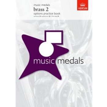 Music Medals Brass 2 Options Practice Book