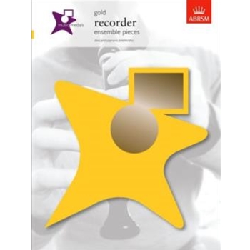 Music Medals Gold Recorder Ensemble Pieces
