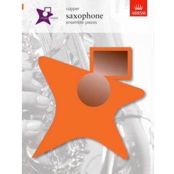 Music Medals Copper Saxophone Ensemble Pieces