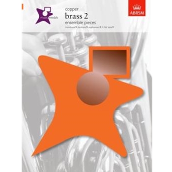 Music Medals Copper Brass 2 Ensemble Pieces