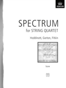 Spectrum for String Quartet Score by for String Quartet (COLL)