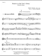 Rejoice in the Lord Always/The Bell Anthem - VLN 2 PART by Purcell Henry - Gieschen Thomas - for Violin 2 Part