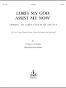 Lord My God Assist Me Now by Martini Il Padre G. B. Marti for Full Score