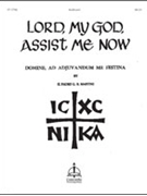Lord My God Assist Me Now - keyboard part by Martini Il Padre G. B. Marti for Keyboard