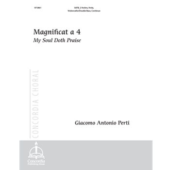 Magnificat a 4 / My Soul Doth Praise (Full Score/Instruments)