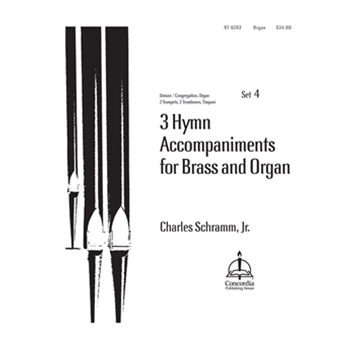 3 Hymn Accompaniments for Brass and Organ, Set 4