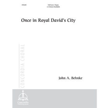 Once in Royal David's City (Full Score / Organ)
