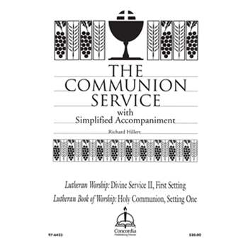 The Communion Service with Simplified Accompaniment