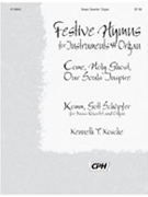 Come Holy Ghost Our Souls Inspire by - Kosche Kenneth T - for Brass Quartet w/