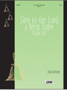 Psalm 98: Sing to the Lord a New Song (Handbell Part) by John A. Behnke for