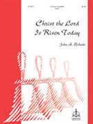 Christ The Lord Is Risen Today by Behnke John A for Handbells