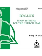 Psallite Psalm Settings for the Church Year