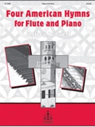 4 American Hymns by - Cadwell J - for Flute and Piano