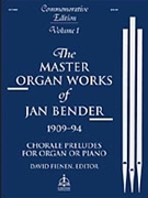 Master Organ Works Of Jan Bender Volume 1 by - Bender Jan - for Organ