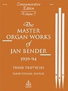 Master Organ Works Of Jan Bender Volume 5 by Bender Jan for Organ