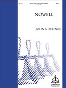 Nowell (Handbell Part) by Behnke John A John A. Behnke for