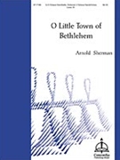 O Little Town Of Bethlehem by - Sherman Arnold B - for Handbells