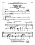 Rendez a Dieu by - Honore Jeffrey A - for Handbells 3-5 Octave