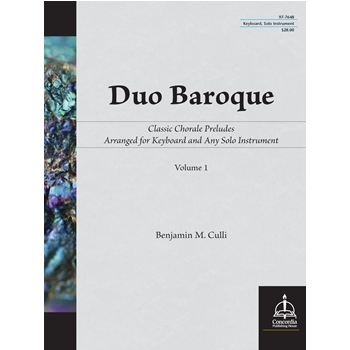 Duo Baroque by - Culli Benjamin - for Solo and Piano
