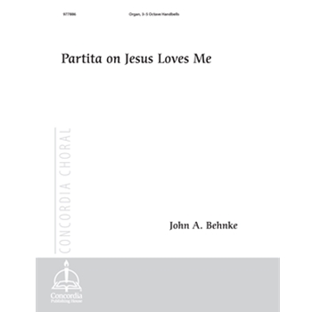 Partita on Jesus Loves Me (Full Score and Handbell Part)
