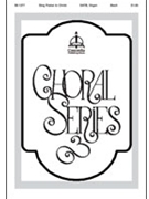 Sing Praise To Christ by Bach Johann Sebastian - Strube Adolf - for SATB