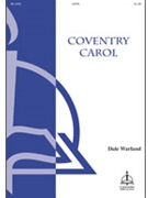 Coventry Carol by Warland Dale Dale Warland for SATB