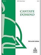 Cantate Domino (O Sing Ye To The Lord) by Schutz Heinrich - Peek - for SATB