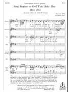 Haec Dies / Sing Praises to God This Holy Day by William Byrd for SSATTB