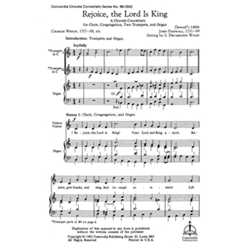 Rejoice, the Lord Is King