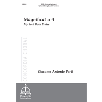 Magnificat a 4 / My Soul Doth Praise (Choral Score)