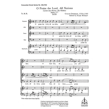 O Praise the Lord, All Nations