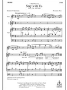 Stay With Us by Pelz Walter for SATB