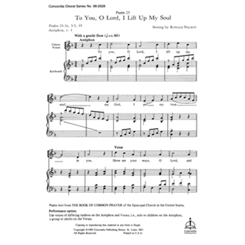To You, O Lord, I Lift Up My Soul