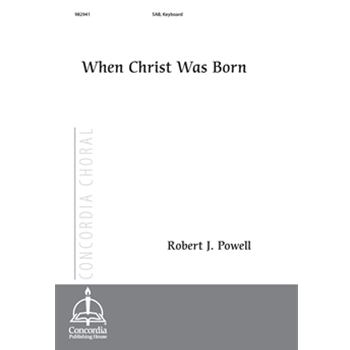 When Christ Was Born