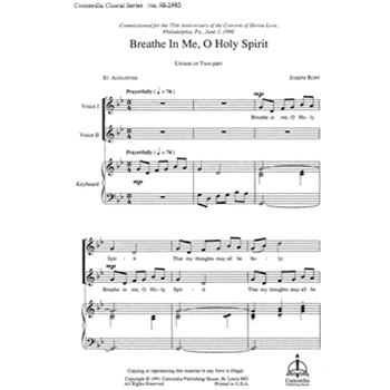 Breathe in Me, O Holy Spirit