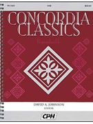 Concordia Classics by David A. Johnson for SAB