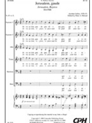Jerusalem gaude / Jerusalem Rejoice by Jacobus Gallus for SSATBB