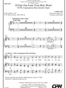 O God Our Lord Your Holy Word by Bouman Paul Paul Bouman for SATB